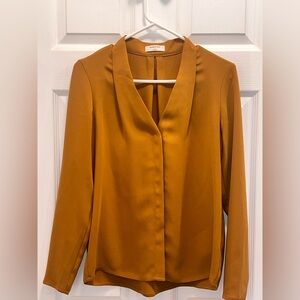 Babaton Golden Brown Blouse